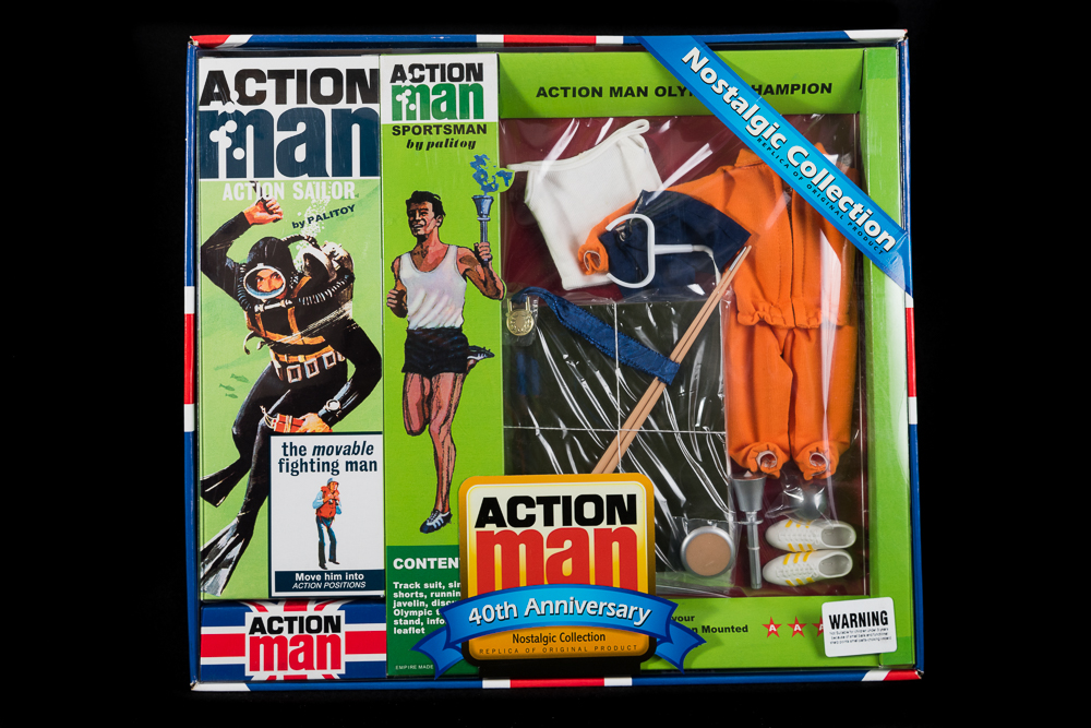 Action Man - Boxed 40th Collection - Sailor Figure & SportsmanSet